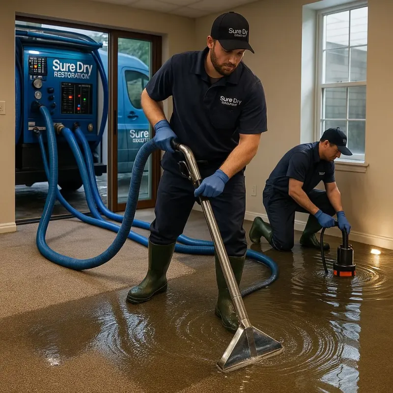 Water Extraction and Removal process in North River Shores, FL